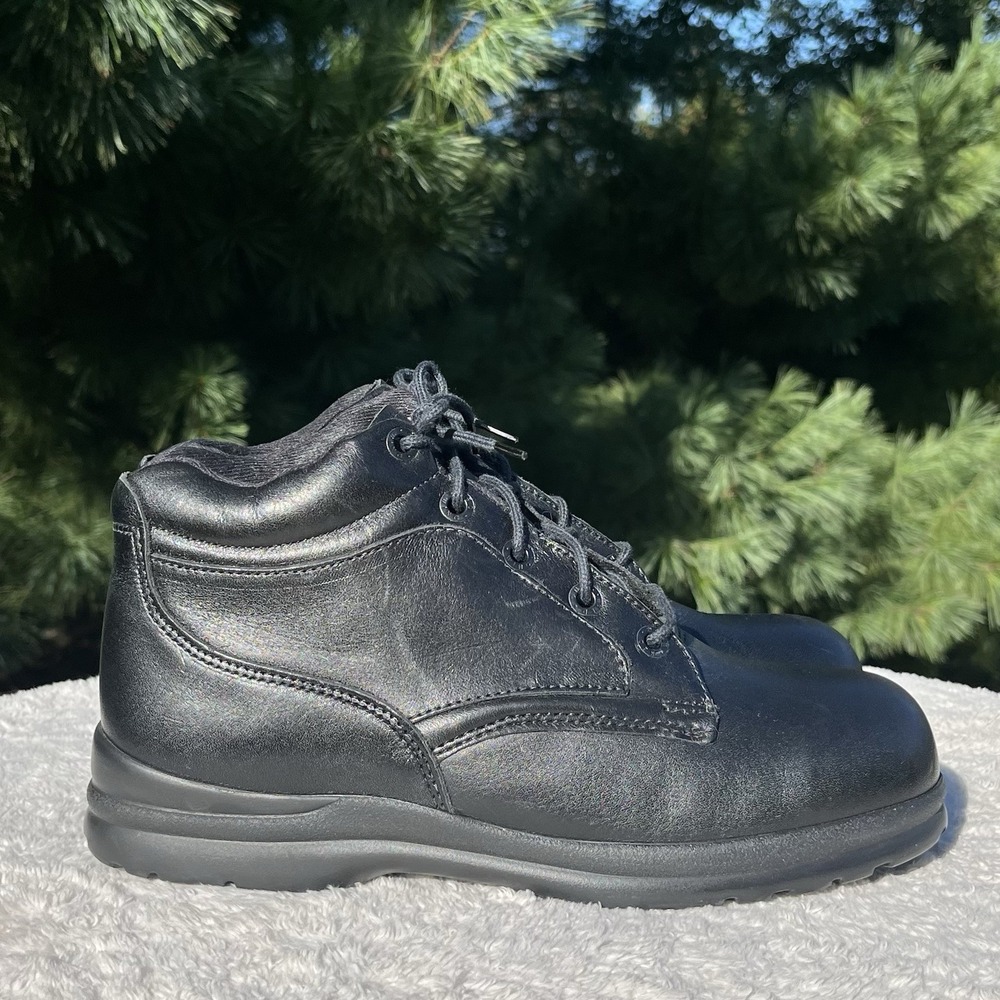 Red Wing 2372 Work Boots Womens 7.5 D Black Leather Steel Toe Safety Shoes